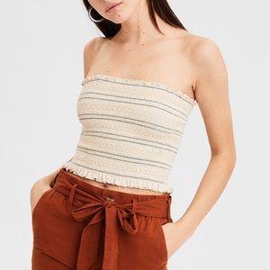 NWOT American Eagle Smocked Tube Top